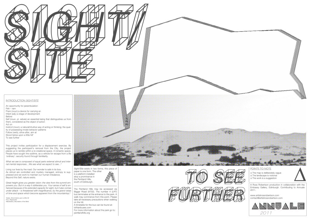 Sight/Site, 2011